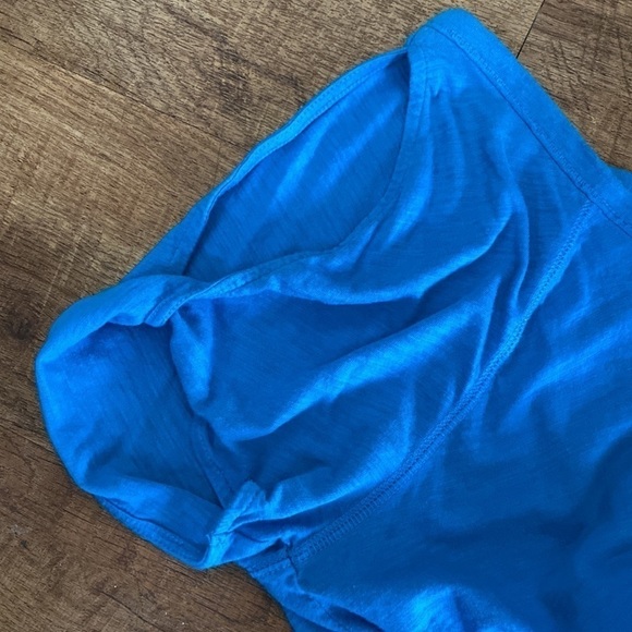 Maurices blue cold shoulder top. Size medium - Picture 4 of 7